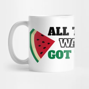 All The Walls Have Got To Go - Free Palestine Mug